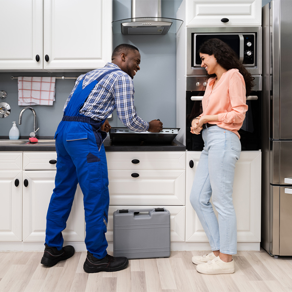 what kind of warranty do you offer on your cooktop repair services in Graham County